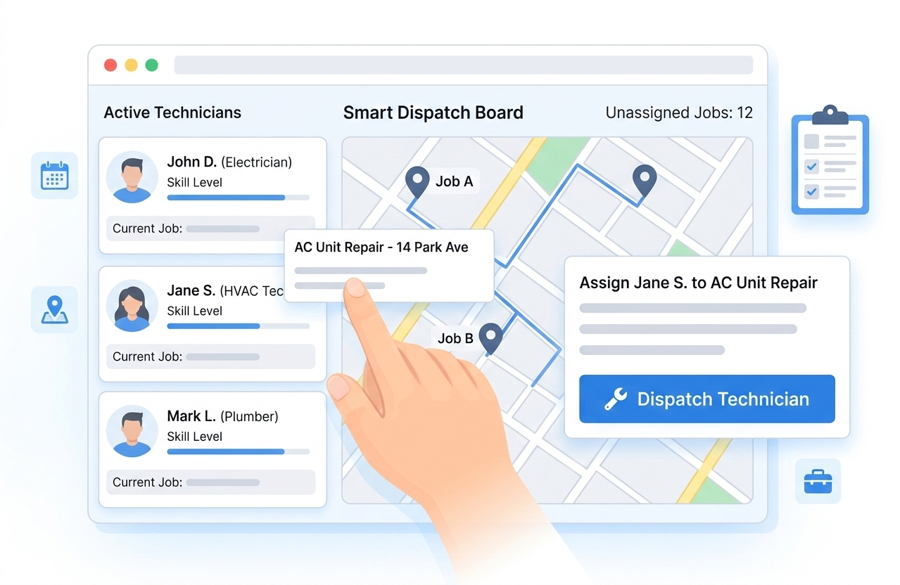 Smart Dispatch Board